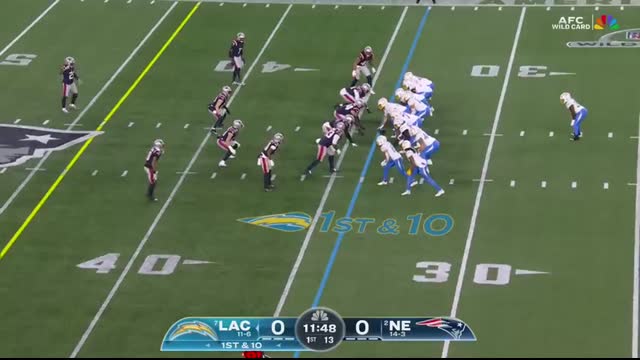 Los Angeles Chargers vs New England Patriots Game Highlights   2025 NFL Season Wild Card Round