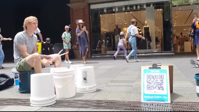 She just had to bust a move!