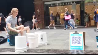 She just had to bust a move!