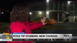 Florida pizza delivery driver accused of stabbing customer over small tip
