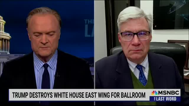 Sen. Whitehouse and Lawrence Trash Trump's Trashy Ballroom