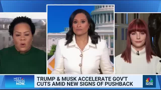 Trump administration pushes on with government cuts amid some signs of pushback