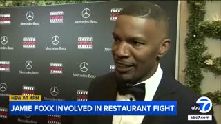 Jamie Foxx gets stitches after altercation at Beverly Hills restaurant, rep says