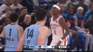 #8 GRIZZLIES at #1 THUNDER   FULL GAME 1 HIGHLIGHTS   April 20, 2025