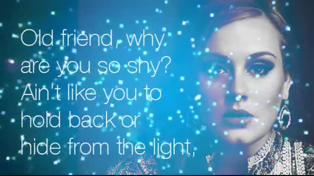 Adele - Someone Like You (Lyrics)