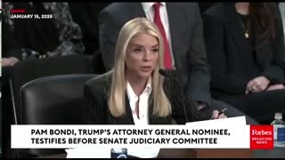 JUST IN Pam Bondi Has Tense Exchange With Sheldon Whitehouse Over Government Weaponization
