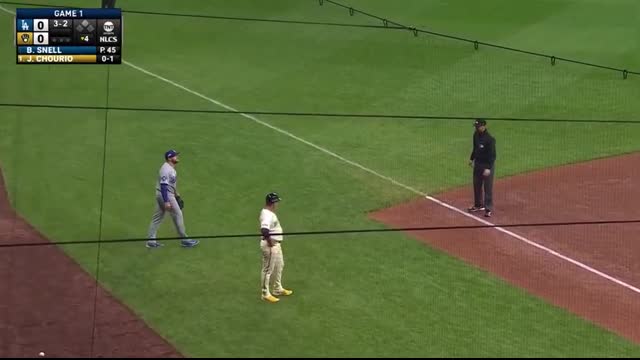 EIGHT innings of one-hit ball from Blake Snell! ? (10 strikeouts marks new Postseason career-high!)