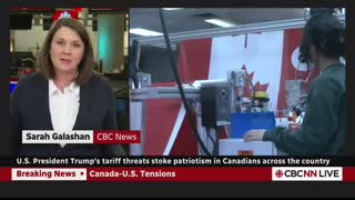 Canadian flag sales surge — even across the border seller   Canada Tonight