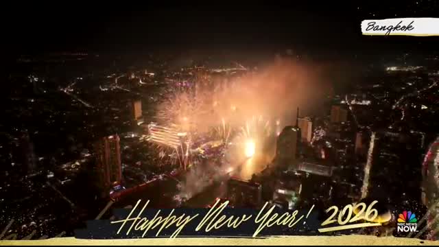 New Year’s 2026 Fireworks Around the World