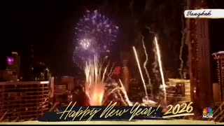 New Year’s 2026 Fireworks Around the World