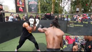 The most powerful boxers Made for an INSANE Fight!    Malik Ogun vs Jxmmi Fit