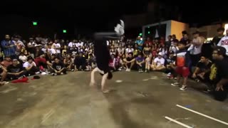 Child challenges the best dancer in the world and humiliates him