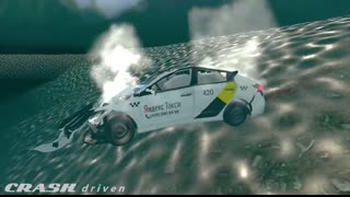 Cliff Drops Car Crashes #17 - BeamNG Drive   CRASHdriven