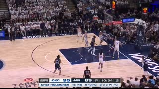 #1 THUNDER at #6 TIMBERWOLVES   FULL GAME 4 HIGHLIGHTS   May 26, 2025