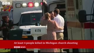Michigan church death toll rises after shooting and arson attack   BBC News