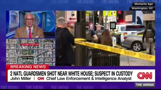 2 National Guardsmen shot near White House, suspect in custody and 'severely wounded'