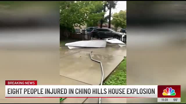 8 people injured in Chino Hills house explosion