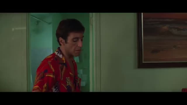 Scarface   Don't Bring a Chainsaw to a Gunfight Scene in 4K HDR