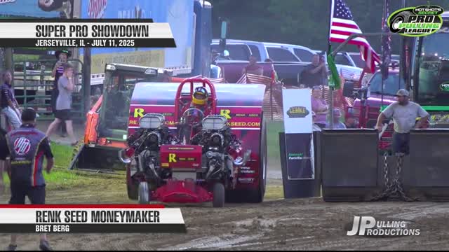 Tractor Pulling 2025 Super Modified Tractors pulling in Jerseyville, IL - Pro Pulling League