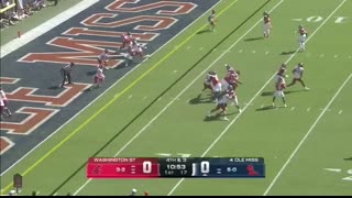 Washington State Cougars vs. Ole Miss Rebels   Full Game Highlights   ESPN College Football