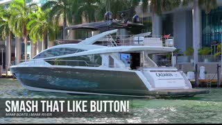 INSANE RIDES!! THE BIG BOYS CAME OUT TO PLAY AT THE MIAMI RIVER   MIAMI BOATS