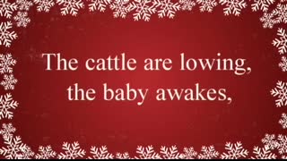 Away in a Manger with Lyrics   Christmas Carol & Song