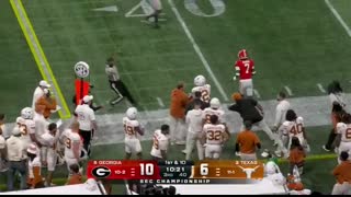 SEC Championship Georgia Bulldogs vs. Texas Longhorns   Full Game Highlights   ESPN CFB
