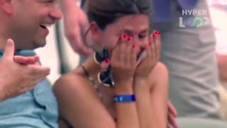 THIS FAN FORGOT THEY WERE LIVE AND DID THIS