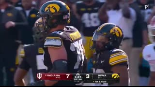 #11 Indiana vs Iowa Highlights   College Football 2025 Week 5