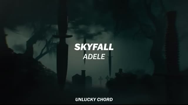 Skyfall - Adele - (Sub Español Lyrics)