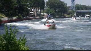 ? INSANE! Speed Demons On The Canal! Reckless Boaters Gone Wild in Point