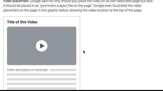 How to Fix Google Could Not Determine the Prominent Video on the Page Search Console Tutorial