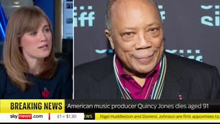 American music producer Quincy Jones dies