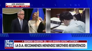LA DA recommends resentencing for Menendez brothers