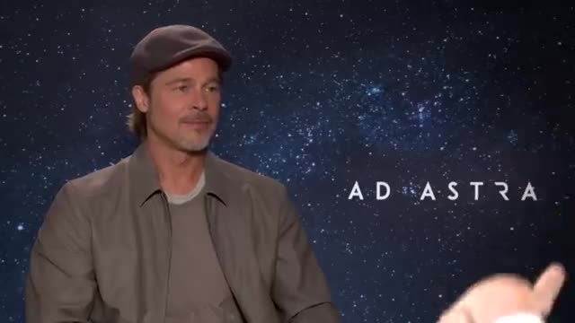 Brad Pitt interview - Ad Astra, Fight Club, Fincher, Once Upon a Time, Butch Cassidy