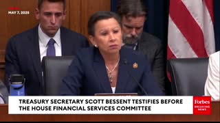 BREAKING NEWS Nydia Velasquez Has Extremely Tense Interchange With Scott Bessent Over Trade Deals