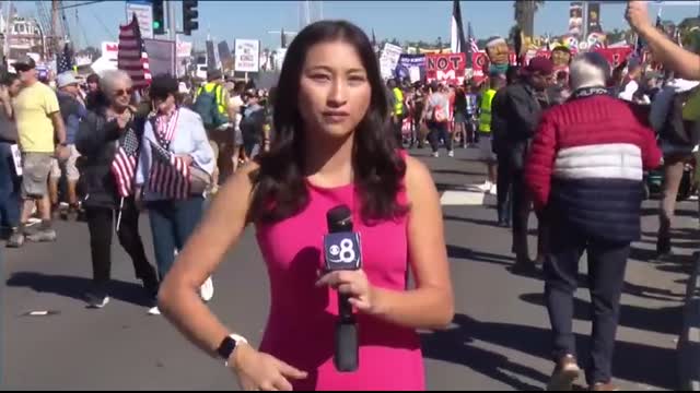 More than 25k people rally in Downtown San Diego for ‘No Kings 2.0’ protest