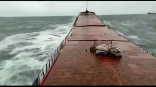 MV Arvin Moment of breaking of the ship (Video) #shipwrecks #Ship_Accident