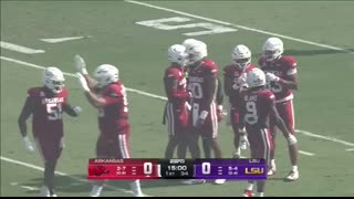 Arkansas Razorbacks vs. LSU Tigers   Full Game Highlights   ESPN College Football