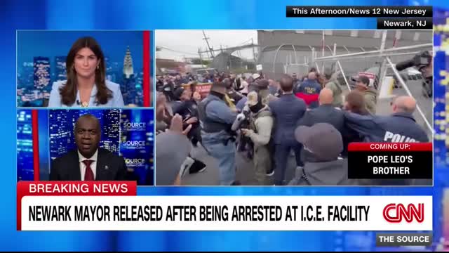 Newark mayor reacts to critics who say his arrest was a publicity stunt