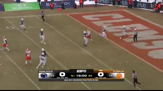 Pinstripe Bowl Penn State Nittany Lions vs. Clemson Tigers   Full Game Highlights   ESPN CFB