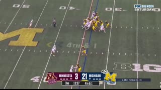 Minnesota Golden Gophers vs. No. 12 Michigan Wolverines Highlights   FOX College Football