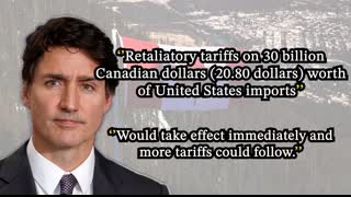 EU Surprised! Canada Sternly Responds US in Retaliation to Trump Tariffs End of Strategic Alliance