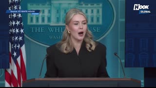 Karoline Refuses To Take Kaitlan’s Follow-Up, Then This Reporter Ambushes Her In White House   Watch