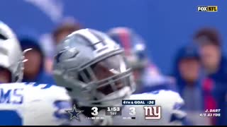 Dallas Cowboys vs New York Giants Game Highlights   2025 NFL Season Week 18