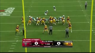 Rate Bowl New Mexico Lobos vs. Minnesota Golden Gophers   Full Game Highlights   ESPN CFB