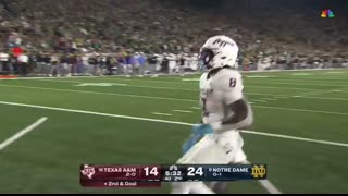 Texas A&M vs. Notre Dame   COLLEGE FOOTBALL HIGHLIGHTS   9 13 2025   NBC Sports