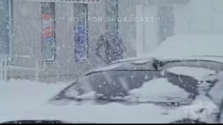 11-29-2024 Erie, Pennsylvania - Significant Lake Effect Snow - Vehicles Stuck - Interstate Shots