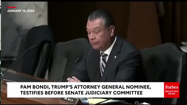 BREAKING NEWS Pam Bondi Claps Back At Alex Padilla 'I'm Not Here To Do Your Homework!'