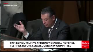 BREAKING NEWS Pam Bondi Claps Back At Alex Padilla 'I'm Not Here To Do Your Homework!'